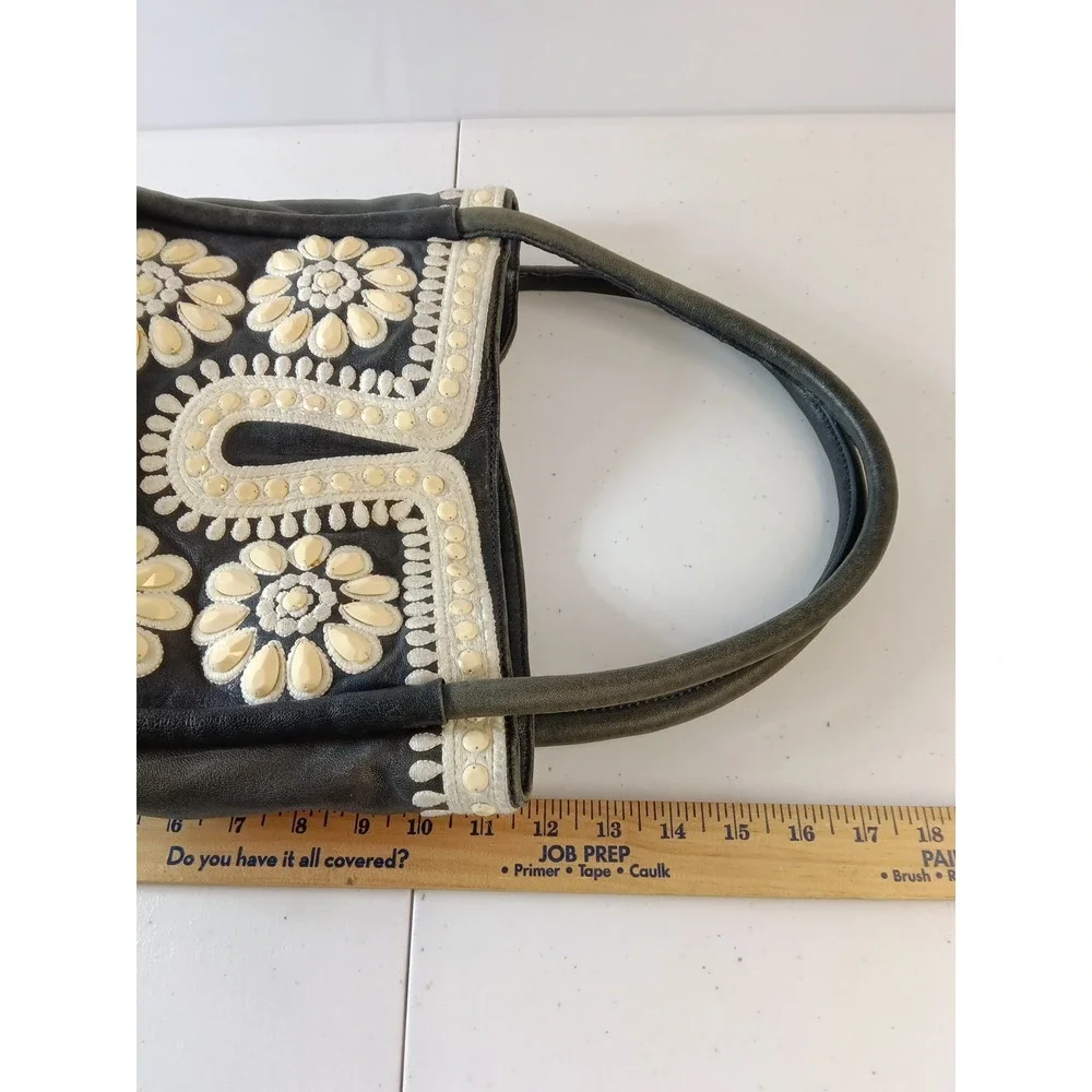 BRIGHTON MASTERPIECE‎  CROWN JEWELL WINSLET EMBROIDERED BEADED HANDBAG